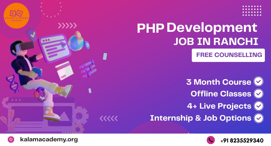 PHP Developer Job in Ranchi